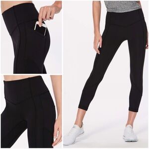 Lululemon Black All The Right Places II (ATRP) 23" Crop Leggings